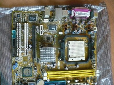 Лот: 1182116. Фото: 1. Материнская плата Asus M2V-TVM... Материнские платы