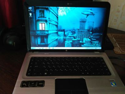 Лот: 9223941. Фото: 1. HP Pavilion dv6 ноутбук в алюминиевом... Ноутбуки