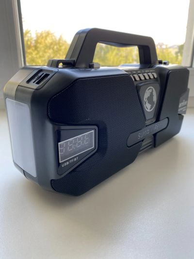 Лот: 25406655. Фото: 1. Колонка Aceline FM USB Блютус... Портативные, беспроводные колонки