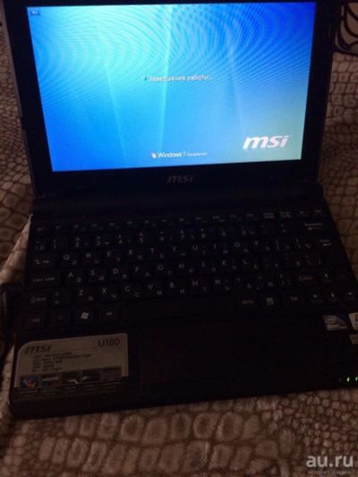 Лот: 9692416. Фото: 1. нетбук msi u180. Ноутбуки