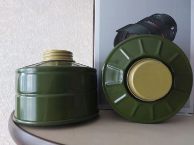 Лот: 20022930. Фото: 1. Фильтры для противогаза 2 шт. Противогазы, респираторы