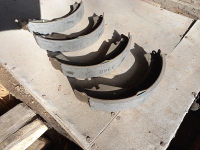 Лот: 20026348. Фото: 1. Тормозные колодки задние funcargo. Тормозная система