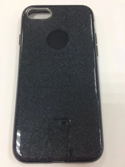 Лот: 10486343. Фото: 1. Чехол iPhone 7/ 8 Силикон Блестящий... Чехлы, бамперы