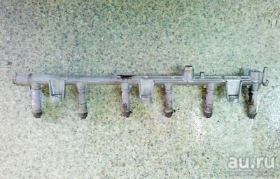 Лот: 13666679. Фото: 1. Топливная рампа+форсунки 1g beams. Двигатель и элементы двигателя