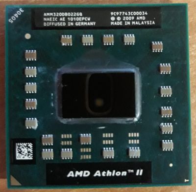 Лот: 12704974. Фото: 1. AMD Athlon II M320 AMM320DB022GQ. Процессоры