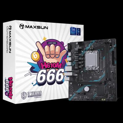 Лот: 22224203. Фото: 1. Материнская плата с DDR5 MaxSun... Материнские платы