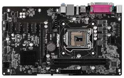 Лот: 11447045. Фото: 1. ASRock H81 Pro BTC R2.0. Материнские платы