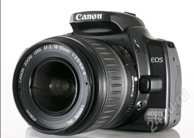 Лот: 327617. Фото: 1. Продам комплект Canon400D + три... Цифровые зеркальные