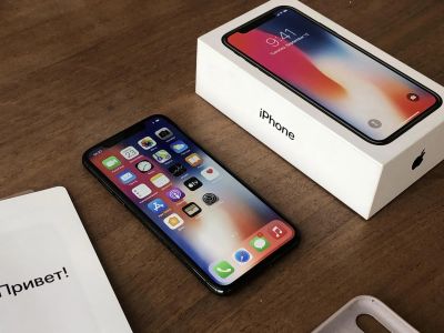 Лот: 17010248. Фото: 1. Apple iPhone X 64Gb. Не восстановленный. Смартфоны