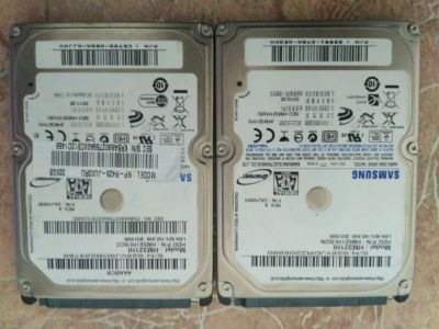 Лот: 8752472. Фото: 1. HDD для ноутбука 2 шт. Жёсткие диски (HDD)