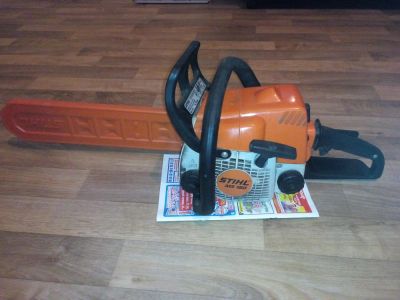 Лот: 9188911. Фото: 1. Бензопила STIHL MS 180/C. Бензо-, мотоинструмент