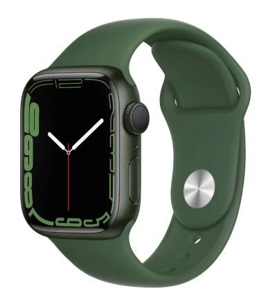 Лот: 18173995. Фото: 1. Apple Watch Series 7, 41mm, Green... Смарт-часы, фитнес-браслеты, аксессуары