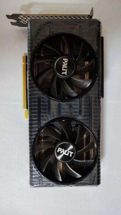 Лот: 21337178. Фото: 1. Видеокарта Palit rtx 3060ti. Видеокарты