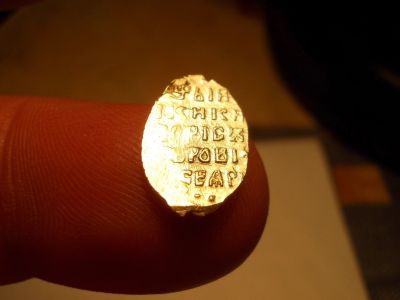 Лот: 15853839. Фото: 1. Штемпельная копейка Бориса Годунова... Россия до 1917 года
