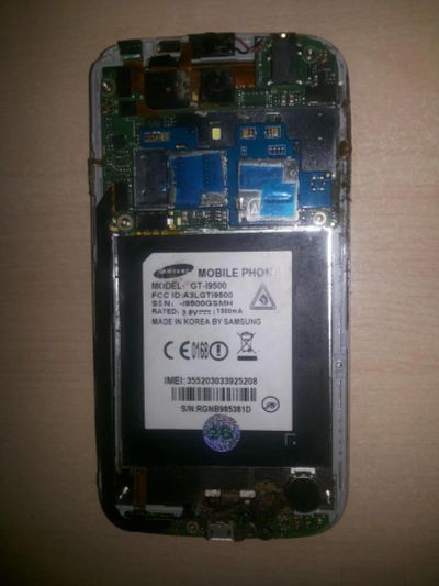 Лот: 8328231. Фото: 1. №463 Samsung gt-i9500 (копия). Кнопочные мобильные телефоны