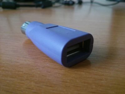 Лот: 4355584. Фото: 1. переходник USB - ps/2 2шт. Шлейфы, кабели, переходники
