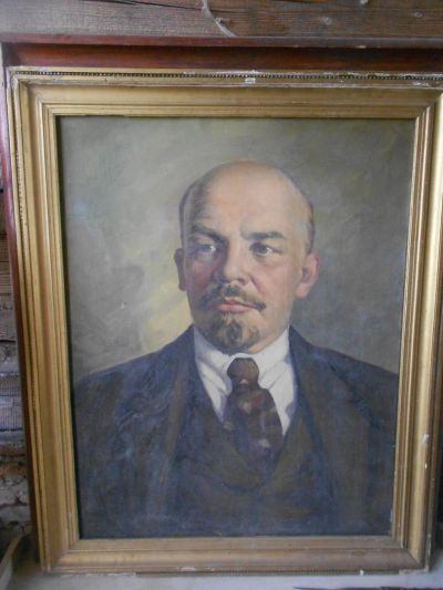 Лот: 4509567. Фото: 1. портрет в.и.ленин. Картины, гравюры