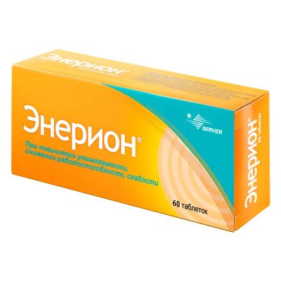 Лот: 24620852. Фото: 1. Энерион 200 мг таблетки 60 шт. Лекарства