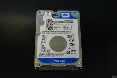 Лот: 15924856. Фото: 1. Слим жесткий жёсткий диск в ноутбук... Жёсткие диски (HDD)