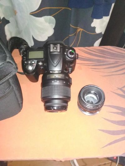 Лот: 11303202. Фото: 1. Nikon d90 + Nikon 18-55mm f/3... Цифровые зеркальные