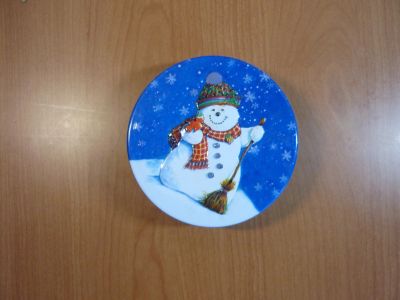 Лот: 12534933. Фото: 1. Банка жесть Новый год!. Подарки на Новый год