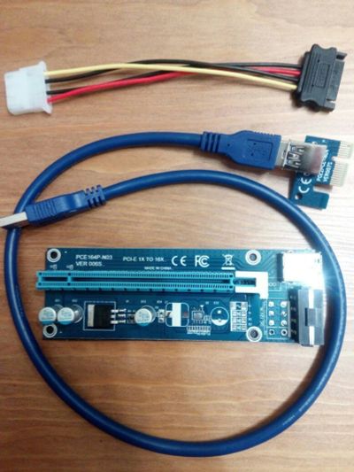 Лот: 10458685. Фото: 1. Райзер (Riser) VER.006S Molex... Шлейфы, кабели, переходники