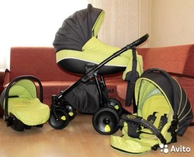 Лот: 11181625. Фото: 1. Коляска 3 в 1 Tutis ZIPPY new... Коляски