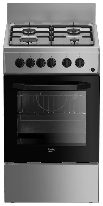 Лот: 15648155. Фото: 1. Газовая плита BEKO FFSS52010GS. Плиты, духовые шкафы, варочные поверхности