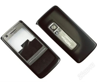 Лот: 1730110. Фото: 1. Корпус Nokia 6280 (черный). Корпуса, клавиатуры, кнопки