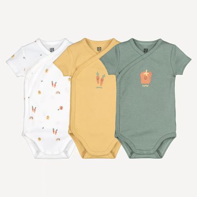 Лот: 24886788. Фото: 1. Комплект из трех боди с LaRedoute. Другое (одежда, обувь, галантерея)