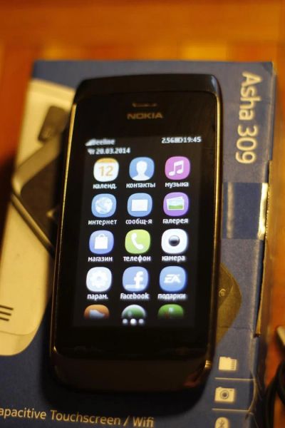 Лот: 3883506. Фото: 1. Nokia Asha 309. Кнопочные мобильные телефоны