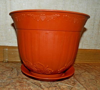 Лот: 3827195. Фото: 1. Горшок для цветов. Кашпо, горшки, вазоны для цветов