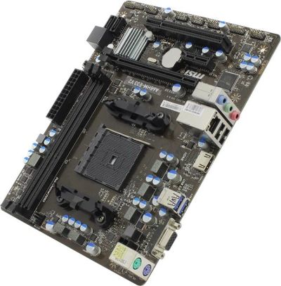 Лот: 9204236. Фото: 1. Материнская плата MB MSI A68HM-E33... Материнские платы