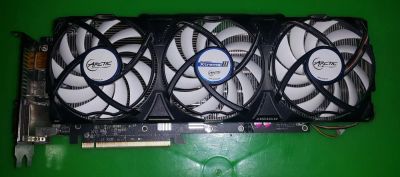 Лот: 10292086. Фото: 1. Radeon R9 290 4Gb 512Bit - охлаждение... Видеокарты