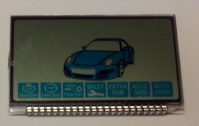 Лот: 3200190. Фото: 1. LCD Дисплей брелка сигнализации... Автомобильные сигнализации