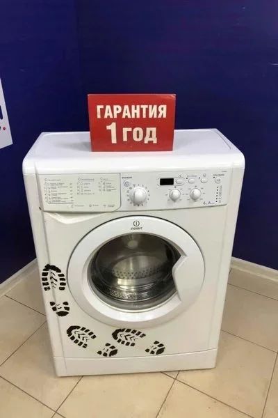 Лот: 16079736. Фото: 1. Стиральная машина indesit wisl... Стиральные машины
