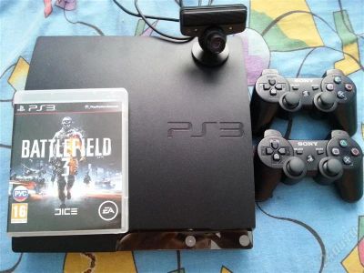 Лот: 2177712. Фото: 1. Продам Playstation 3 (PS3) Slim... Игровые приставки, консоли