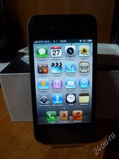 Лот: 1447410. Фото: 1. Apple iphone 4 - лучший подарок... Смартфоны