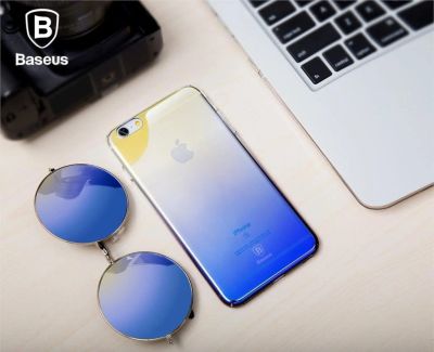 Лот: 9468114. Фото: 1. Чехол Baseus градиентный для iPhone... Чехлы, бамперы