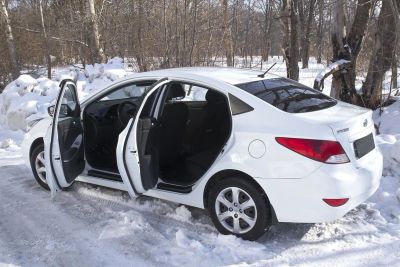 Лот: 9555904. Фото: 1. Hyundai Solaris (2010-2017) накладки... Детали тюнинга