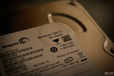 Лот: 9643382. Фото: 1. Жесткий диск 160Gb SATA Seagate... Жёсткие диски (HDD)