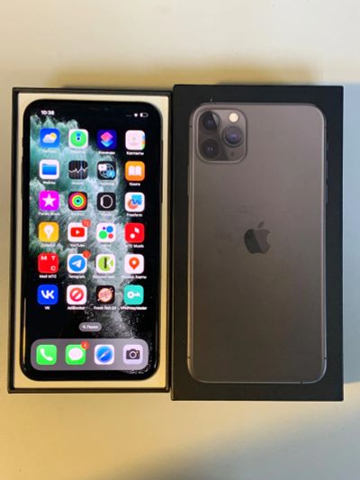 Лот: 20231398. Фото: 1. iPhone 11 pro max черный. Смартфоны