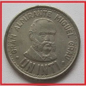 Лот: 14063084. Фото: 1. Перу 1 инти 1986 (№). Америка