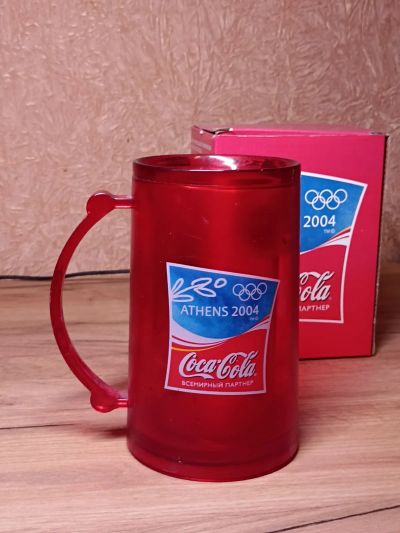 Лот: 20549633. Фото: 1. Кружка Coca-cola athens 2004. Предметы интерьера и быта