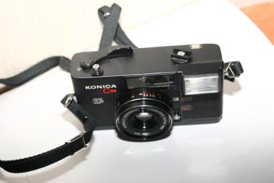 Лот: 9677567. Фото: 1. фотоаппарат Konica cl 35. Плёночные дальномерные, шкальные