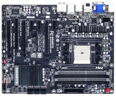 Лот: 11246269. Фото: 1. Мат. Плата gigabyte f2a85x-up4. Материнские платы