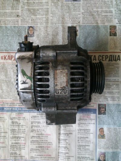 Лот: 11435002. Фото: 1. Генератор Dayhatsu Pyzar двигатель... Двигатель и элементы двигателя