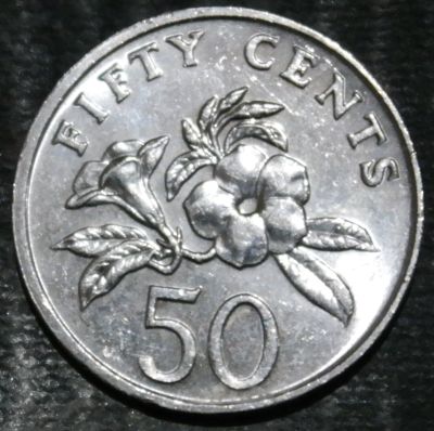 Лот: 18160539. Фото: 1. Экзотика с рубля (56534) Сингапур. Остальные страны