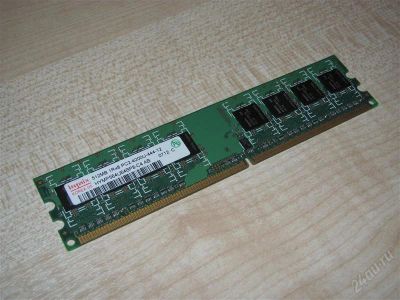 Лот: 2496966. Фото: 1. Память Hynix DDR2 PC2-4200 512MB. Оперативная память