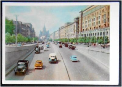 Лот: 7716056. Фото: 1. Открытка Москва. Большая Садовая... Открытки, конверты